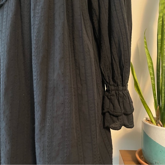 O17 Women's Uo Pepper Ruffle Bib Babydoll Dress - Picture 5 of 13